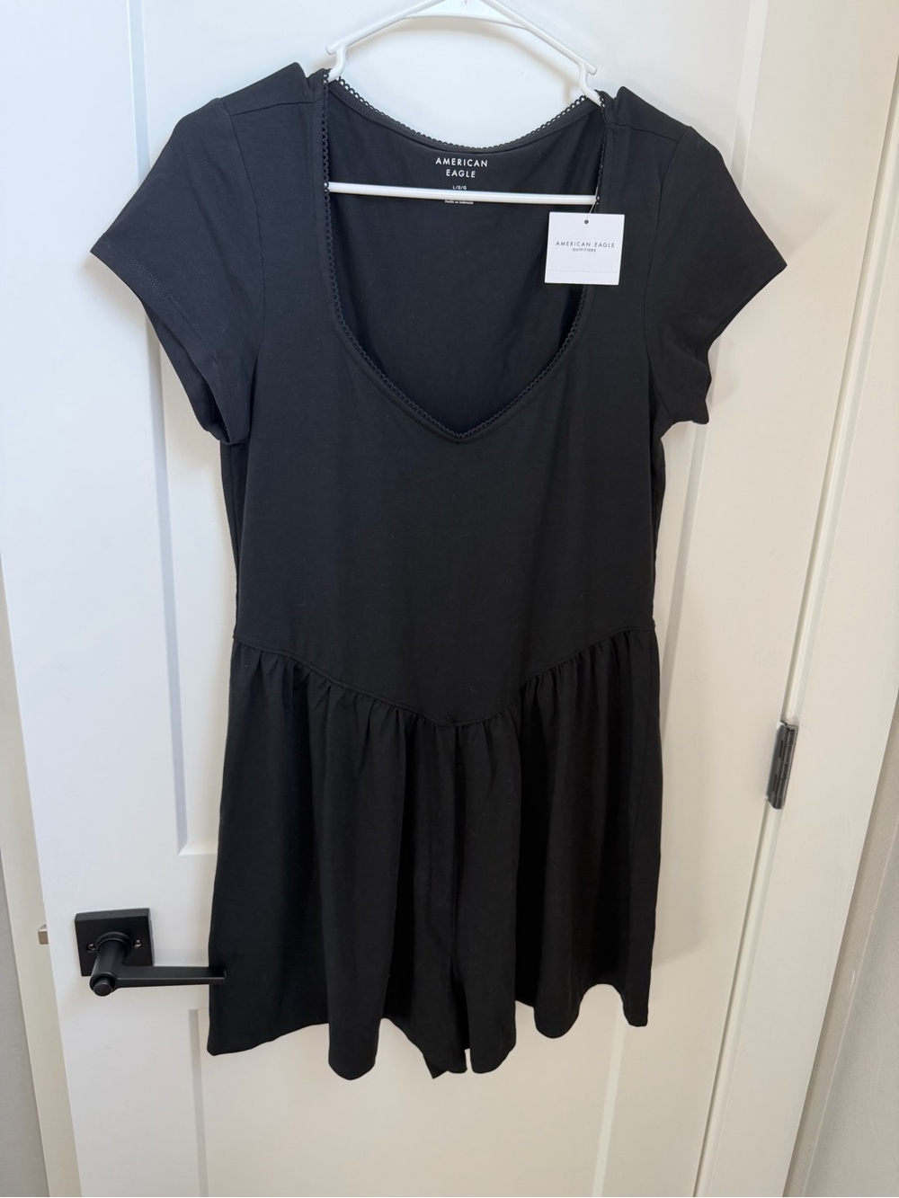 American Eagle Outfitters Black Romper
